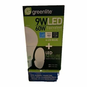 Greenlite 9W LED Bulbs with Sensor